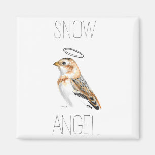 Íman Anjo de Neve (Bunting de Neve)