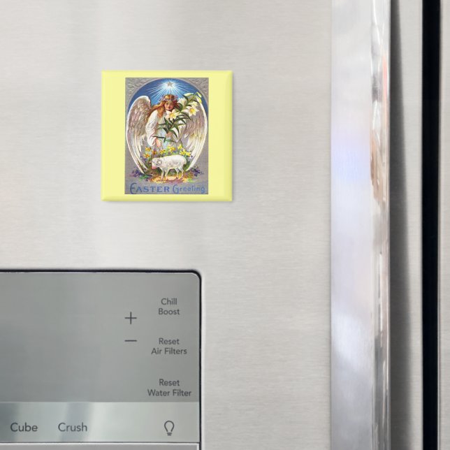 Íman Anjo de Páscoa e ímã de Lamb (In Situ (Fridge))
