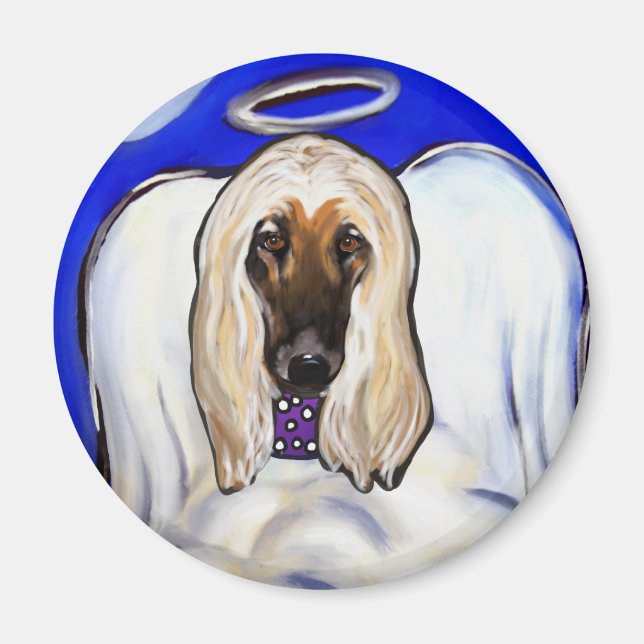 Íman Anjo do Afghan Hound (Frente)