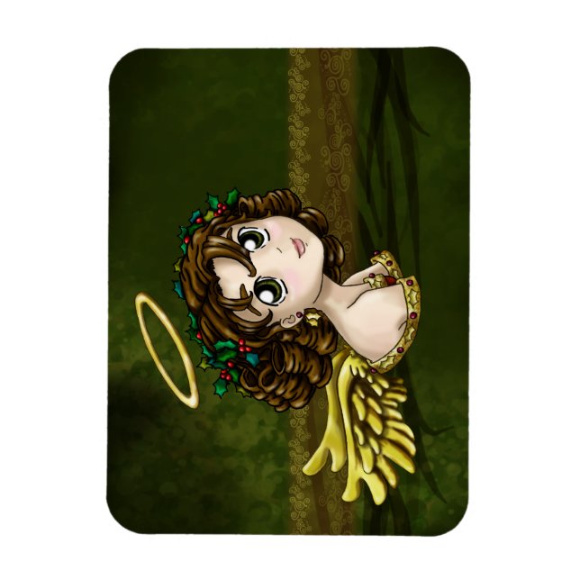 Íman Anjo do azevinho (Vertical)