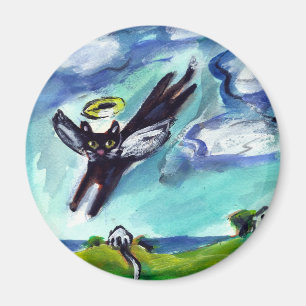 Íman Anjo do gato preto