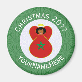 Íman Anjo do Natal marroquino Bandeira Personalizada 