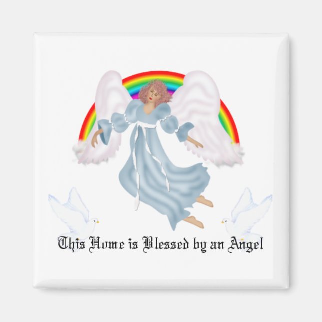 Íman Anjo & Doves Magnet (Frente)