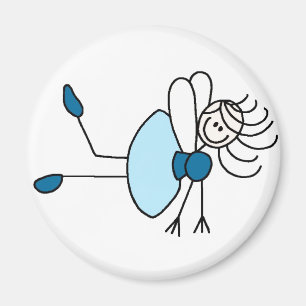 Íman Anjo feericamente no ímã azul