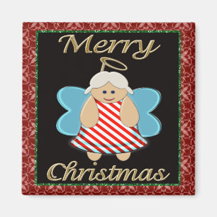 Íman Anjo festivo do Natal