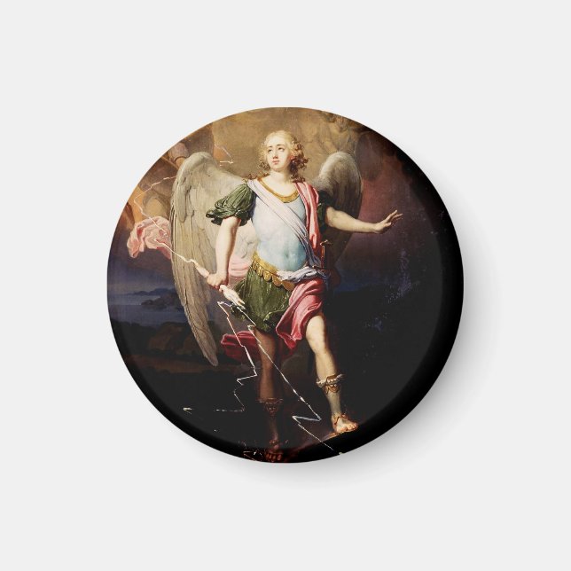 Íman Anjo guardião de Vladimir Borovikovsky (Frente)