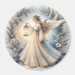 Íman Anjo Lanterna Celestial de Inverno da Paz