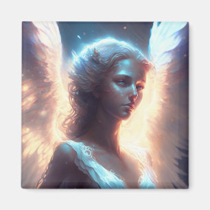 Íman Anjo Místico de Olhos Azuis