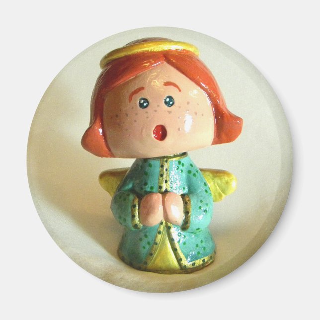 Íman Anjo verde IV (Frente)