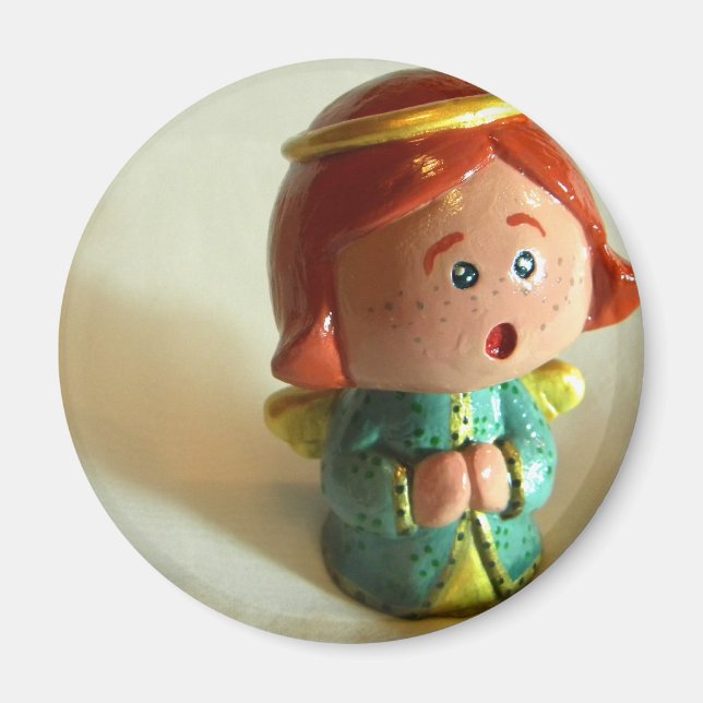 Íman Anjo verde V (Frente)