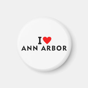 Íman Ann Arbor Estados Unidos cidade do amor coração co