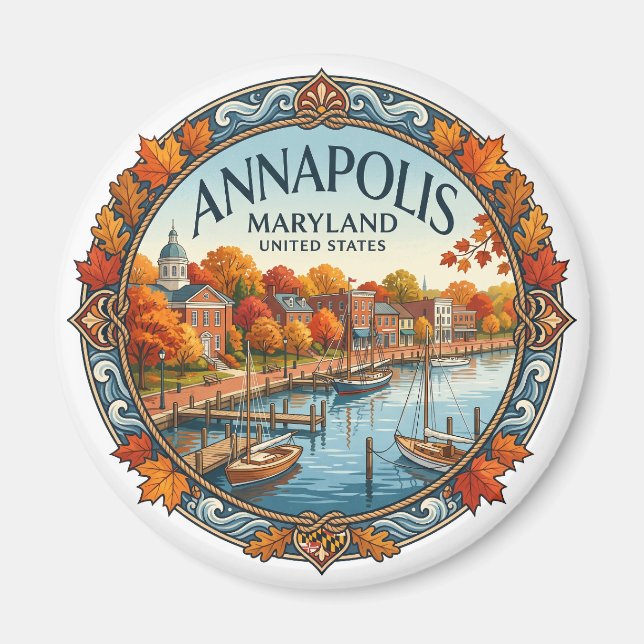 Íman Annapolis Maryland (Frente)