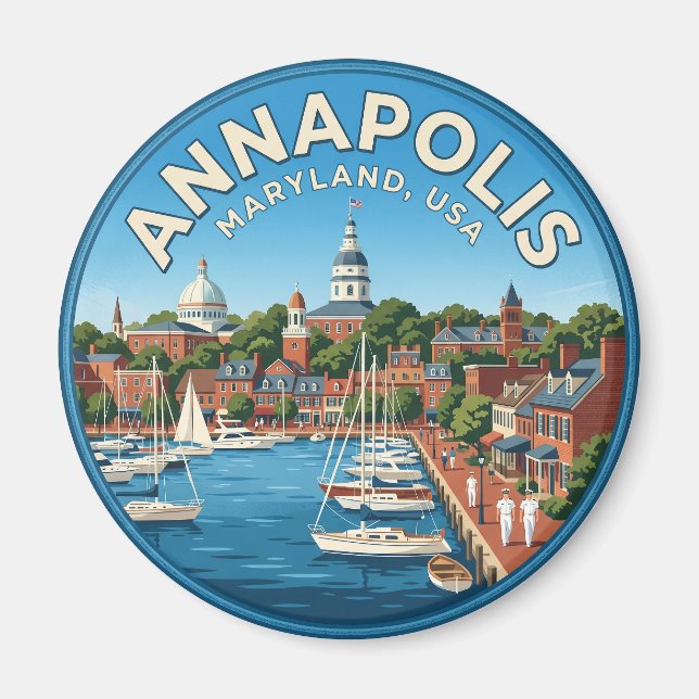 Íman Annapolis Maryland (Frente)