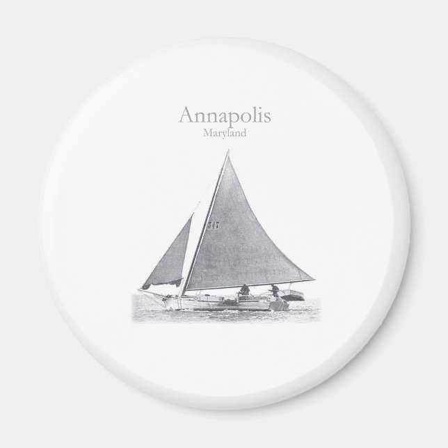 Íman Annapolis Skipjack (Frente)