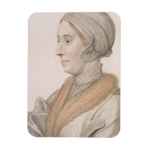 Íman Anne Boleyn (1507-36) gravada por Francesco Bartol