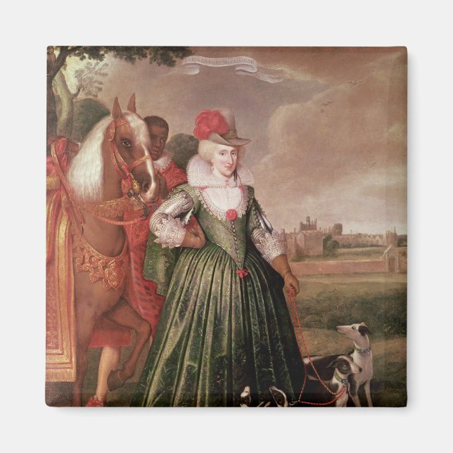 Íman Anne da Dinamarca, 1617 (Frente)