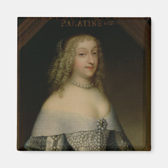 Íman Anne de Gonzaga Princess Palatine (Frente)