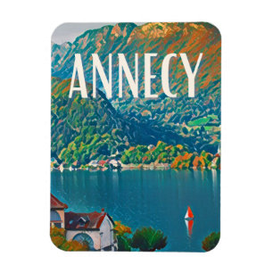 Íman Annecy Photo Vintage