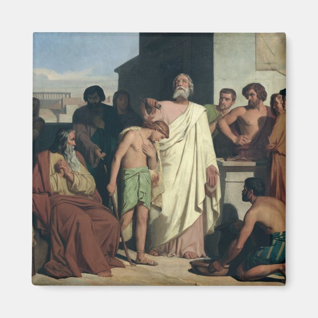 Íman Annointing of David by Saul, 1842 (Frente)