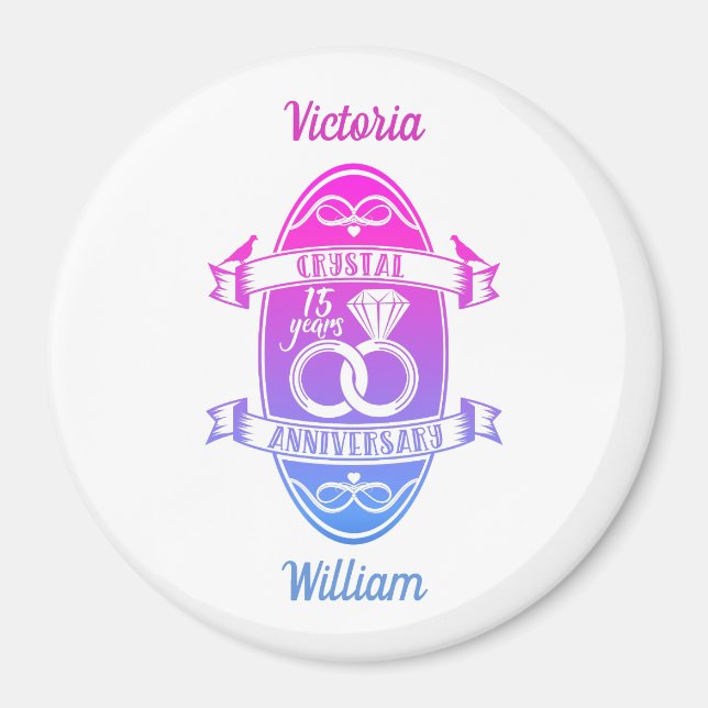 Íman Ano de 15 (Frente)