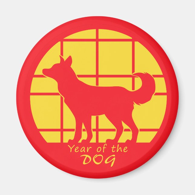 Íman Ano do Cão (Frente)