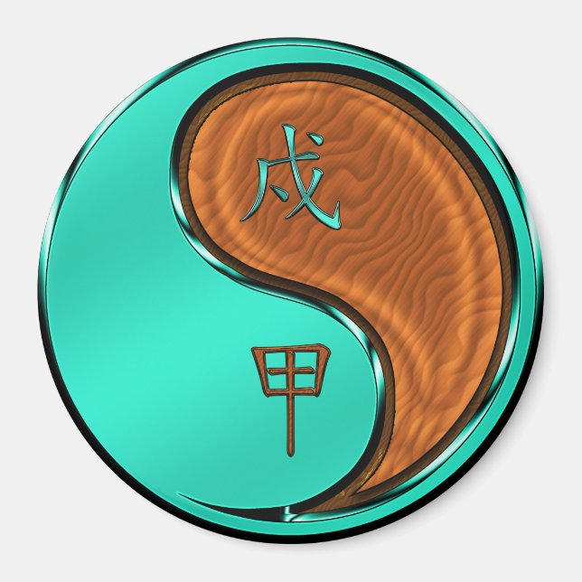 Íman Ano do Cão da Madeira (Frente)