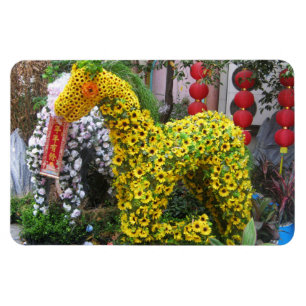 Íman Ano do Cavalo 春 節 馬 ... Tópico da Flor Chinesa