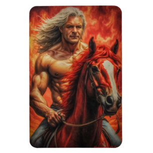 Íman Ano do Cavalo de Fogo: Abrace a Jornada!