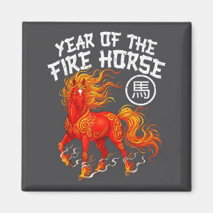 Íman Ano Do Cavalo De Fogo Ano Novo Chinês 2026 Zodia