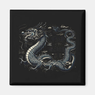 Íman Ano do Dragão Chinês Dragão Ano Novo Lunar