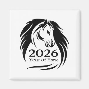 Íman Ano Festivo do Cavalo de Fogo 2026 Ano Novo Chinês