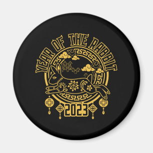 Íman Ano Novo Chinês do Coelho 2023