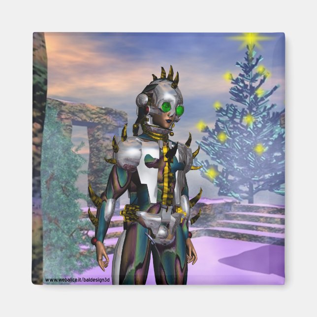 ÍMAN ANO NOVO DE UM CICLO CAIU DO FUTURO (Frente)