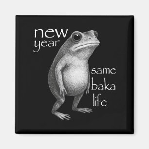 Íman Ano Novo Mesma Vida de Baka Piada de Sapo Engraçad
