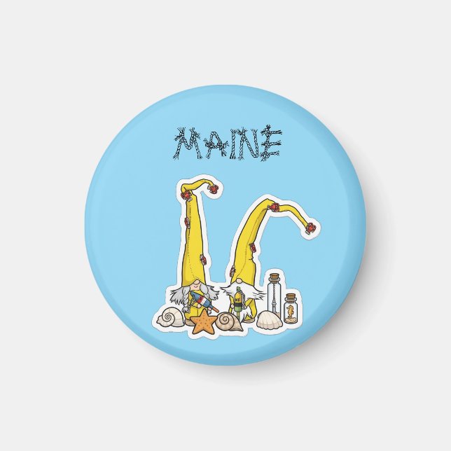 Íman Anões do Maine Bem-vindos a Casa  (Frente)