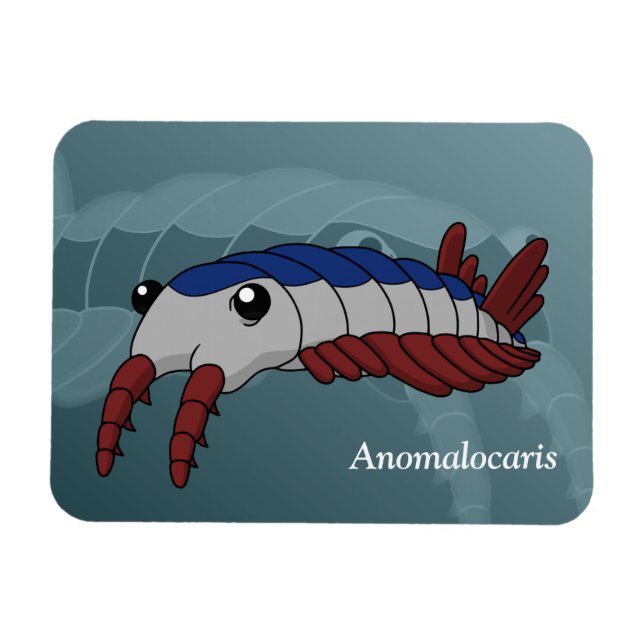 Íman Anomalocaris - Animal Pré-Histórico (Horizontal)