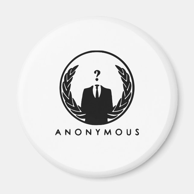 Íman Anonymous Logo (Frente)