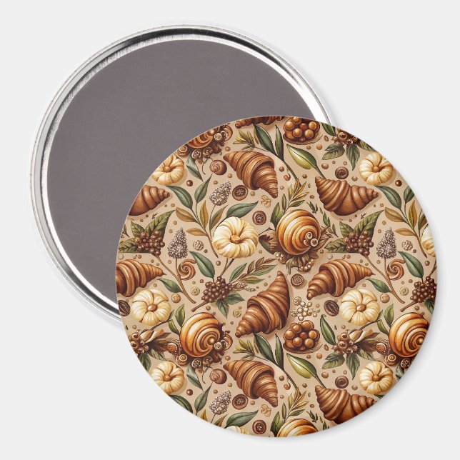 Íman Ansiando Croissants (Front/Back)