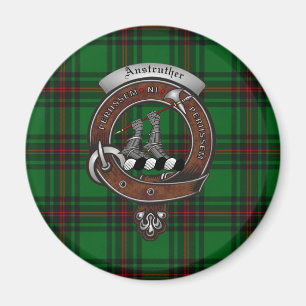Íman Anstruther Clan Crachá Magnets