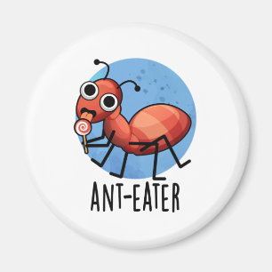 Íman Ant Comer Engraçado Ant Pun