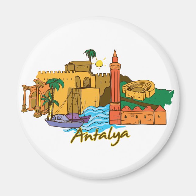 Íman Antalya Turquia (Frente)