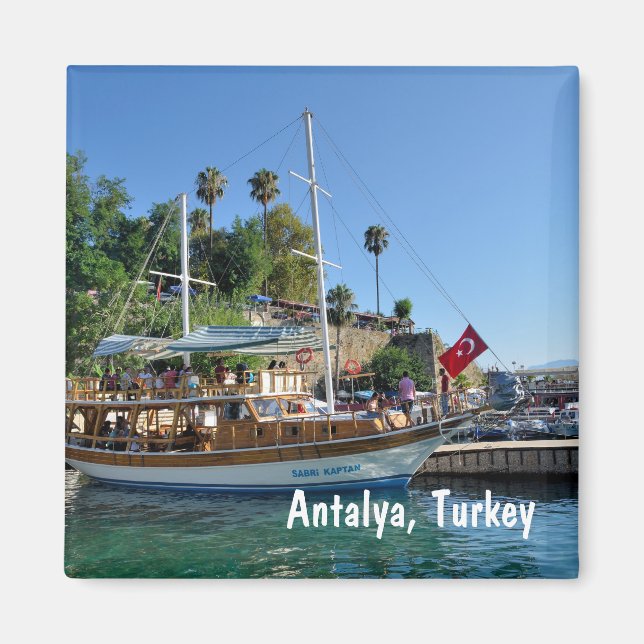 Íman Antalya, Turquia Magnet (Frente)