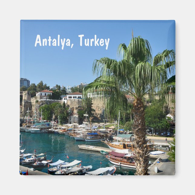 Íman Antalya, Turquia Magnet (Frente)