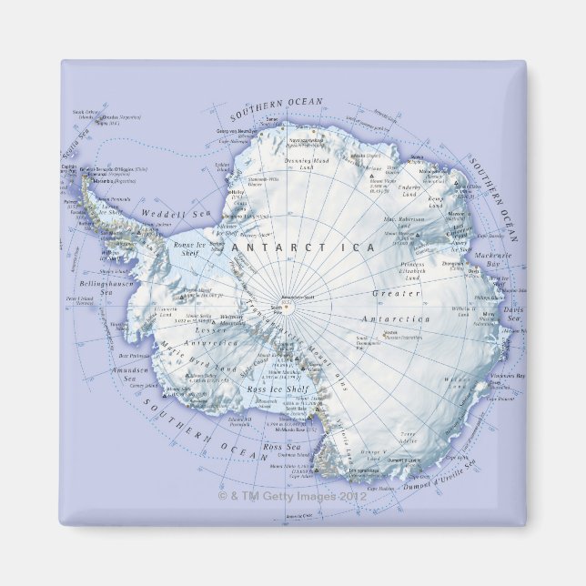 Íman Antártica (Frente)