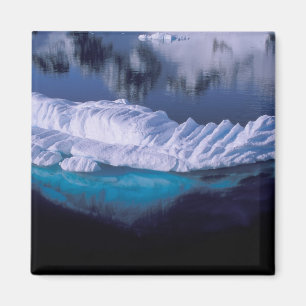 Íman Antártica, Baía do Paraíso. Iceberg no cristal