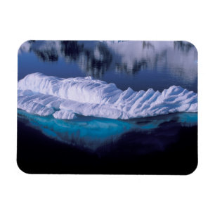 Íman Antártica, Baía do Paraíso. Iceberg no cristal