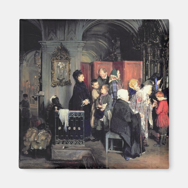 Íman Antes da Confissão, 1877 (Frente)