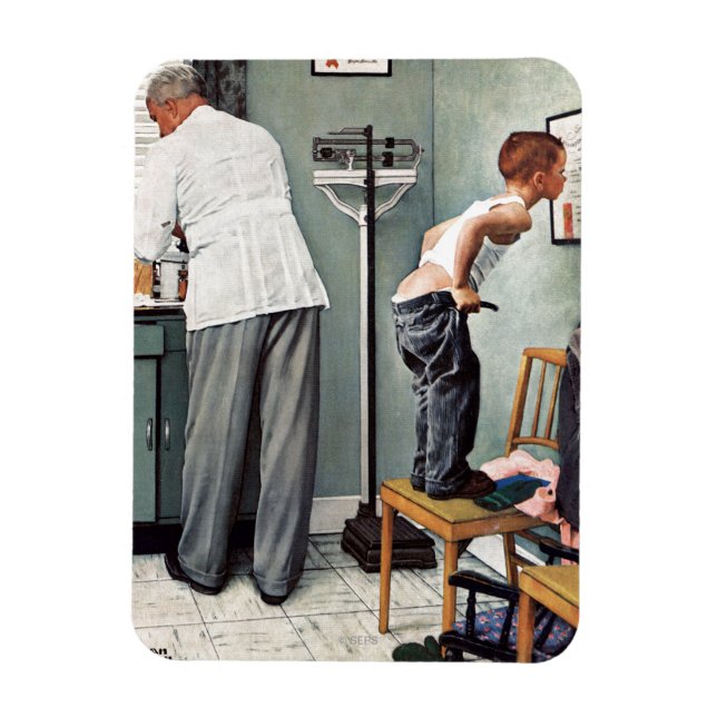 Íman Antes da Foto ou No Médico (Vertical)