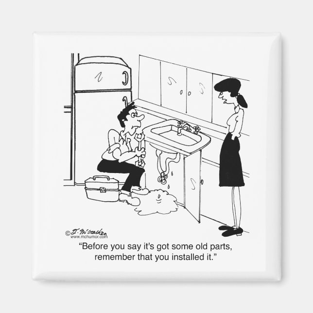 Íman Antes de dizer que tem peças antigas (Frente)