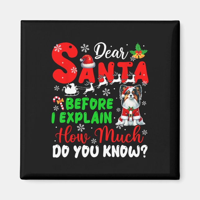 Íman Antes De Explicar O Quanto Conhece Xmas Papillon O (Frente)